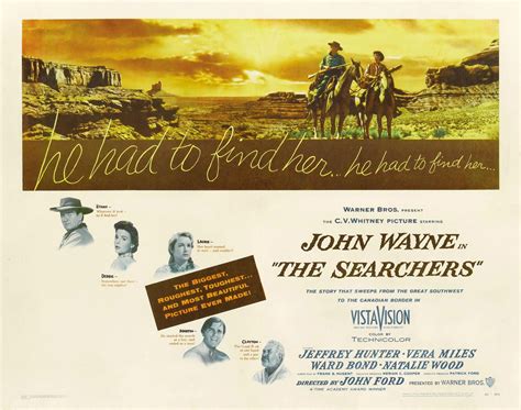 The Searchers! A Tale of Revenge and Obsession Set Against the Rugged American West!